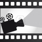 14082032-movie-projector-over-film-strip-vector-illustration