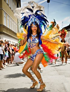 Samba-dancing-in-the-street-at-the-annual-Samba-Festival-in-Coburg-Germany