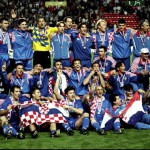 Croatia celebrate 3rd place